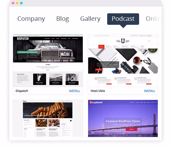 WordPress Website Podcast; Template Podcast